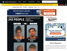 Tablet Screenshot of mugshots.gadsdentimes.com