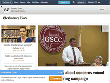 Tablet Screenshot of gadsdentimes.com